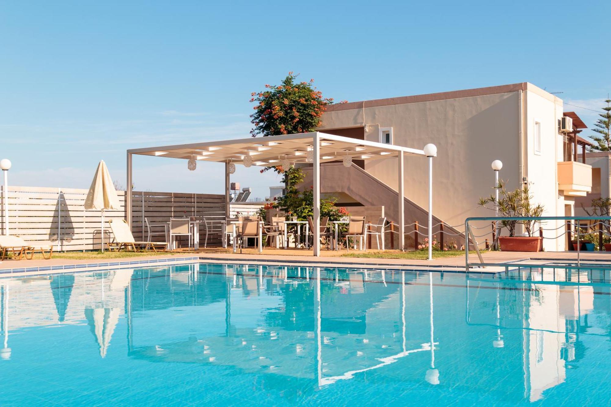 Evdokia Αpartments & Dimitra Village Agia Marina Eksteriør billede